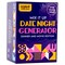 Crated With Love: Mix It Up Date Night Generator - Dinner & Movie Edition, Date Night Cards For Couples & Partners